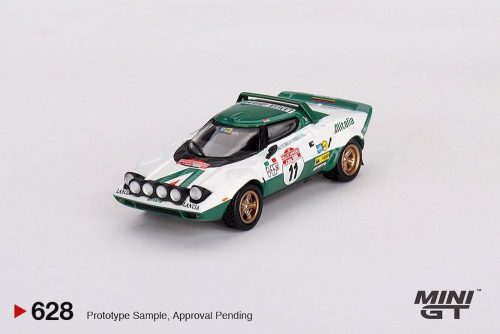 Minigt - 1:64 Lancia Stratos HF 1975 Rally Sanremo Winner #11 1975  (LHD) - MINI GT 