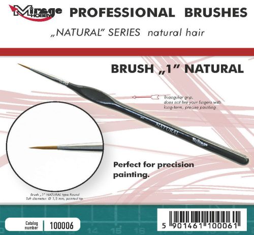 Mirage Hobby - MIRAGE BRUSH NATURAL SIZE 1