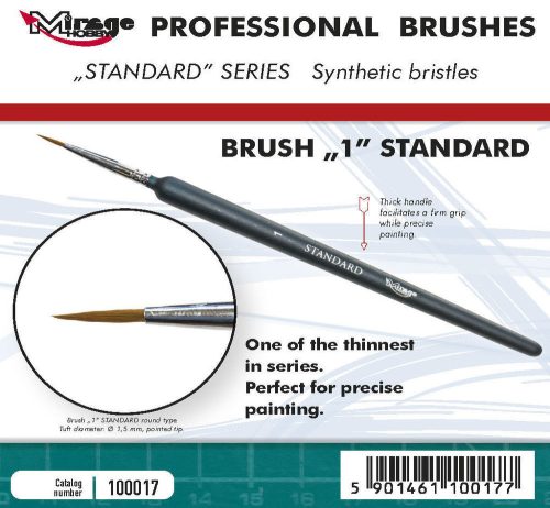 Mirage Hobby - MIRAGE BRUSH STANDARD SIZE 1