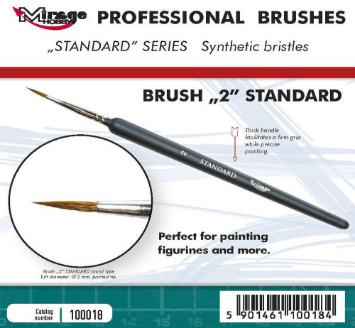 Mirage Hobby - MIRAGE BRUSH STANDARD SIZE 2