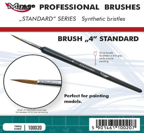 Mirage Hobby - MIRAGE BRUSH STANDARD SIZE 4