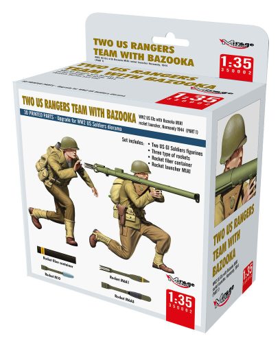 Mirage Hobby - TWO US RANGERS TEAM WITH BAZOOKA