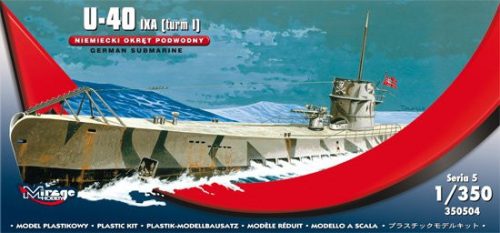 Mirage Hobby - U-40 IXA (Turm i) German Submarine