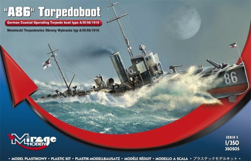 Mirage Hobby - A 86 German Torpedoboat A/III Class