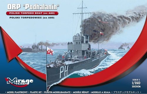 Mirage Hobby - ORP PODHALANIN Polish Torpedo Boat(exA80