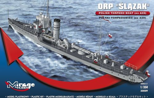 Mirage Hobby - ORP Slazak Polish Torpedo Boat (ex A59)