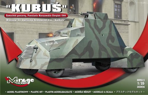 Mirage Hobby - KUBUS Warsaw'44 Uprising Armoured Car