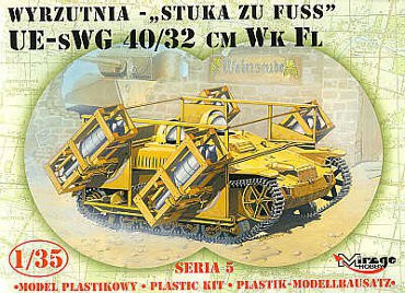 Mirage Hobby - Stuka zu Fuss mit Wurfrahmen 40/32 cm