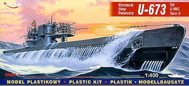 Mirage Hobby - Deutsches U-Boot U 673 Typ VII C Turm II