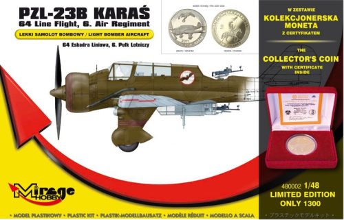 Mirage Hobby - PZL-23B Karas Light Bomber 64th Line