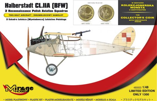 Mirage Hobby - Halberstadt CL.IIA(BFW) 2 Recinnais.poli