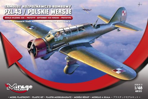 Mirage Hobby - PZL.43 "September 1939 VER.+Prototype"