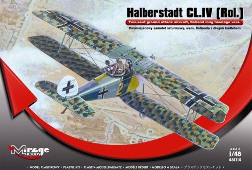 Mirage Hobby - Halberstadt CL.IV(Rol)Twi-seat ground su