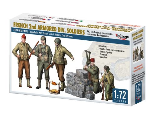 Mirage Hobby - FRENCH 2nd ARMORED DIV. SOLDIERS