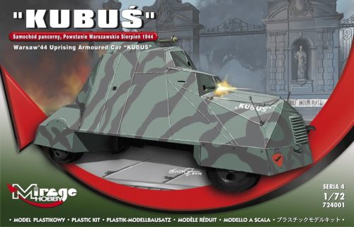 Mirage Hobby - KUBUS (Warsaw'44 Uprising Armoured Car)