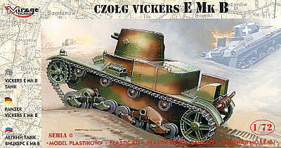 Mirage Hobby - Panzer Vickers E Mk B