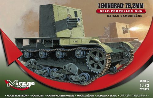 Mirage Hobby - Selbstfahrhaubitze 76,2 mm Leningrad