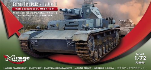 Mirage Hobby - German Tank Pz.Kpfw.IV Ausf. E Fall Barbarossa USSR 1941