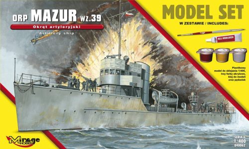 Mirage Hobby - ORP"Mazur"-wz.39(the GunneryShip)ModelSe