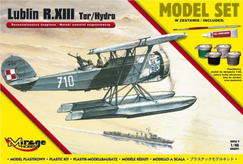 Mirage Hobby - Lublin R.XIII Ter/Hydro Reconnaissance s seaplane (Model Set)