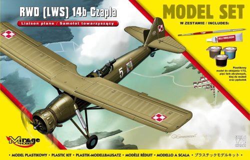 Mirage Hobby - RWD (LWS) 14b CZAPLA (Liaison Plane) Subsonic Interceptor Aircraft