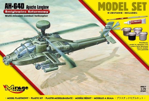 Mirage Hobby - AH-64D APACHE Longbow (Model Set)