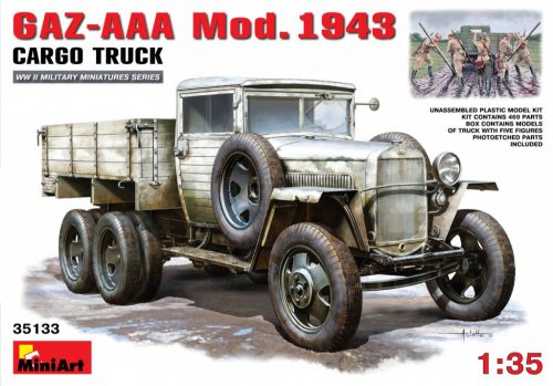 MiniArt - GAZ-AAA Mod 1943 Cargo Truck