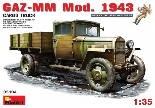 MiniArt - GAZ-MM Mod 1943 Cargo Truck