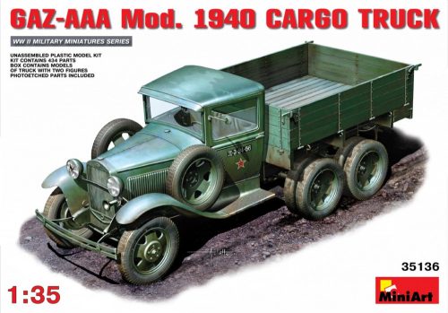 MiniArt - GAZ-AAA Mod 1940 Cargo Truck.