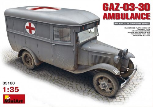 MiniArt - GAZ-03-30 Ambulance