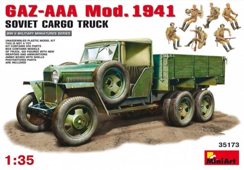 MiniArt - GAZ-AAA  Cargo Truck Mod 1941