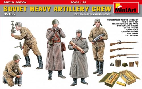 MiniArt - Soviet Heavy Artillery Crew.Special Edition