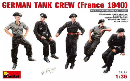 MiniArt - German Tank Crew (France 1940)