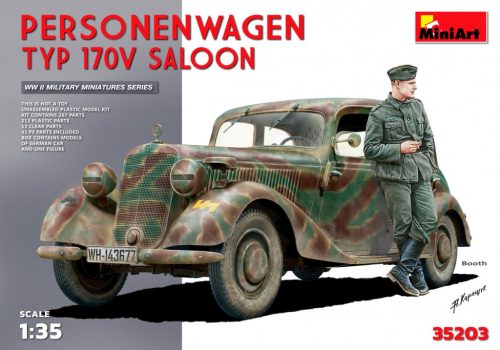 MiniArt - Personenwagen Typ 170V Saloon