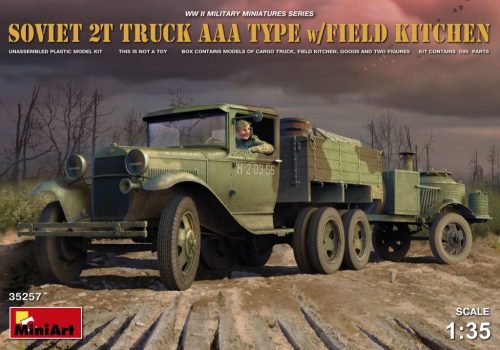 MiniArt - Soviet 2 t Truck AAA Type w/Field Kitche