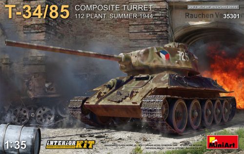 MiniArt - T-34-85 Composite Turret. 112 Plant. Summer 1944 Interior Kit