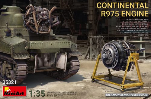 Miniart - Continental R975 engine