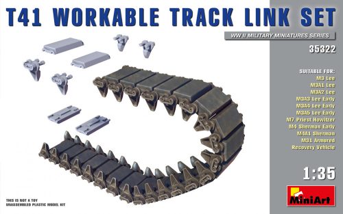 Miniart - T41 workable track link set