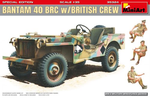 Miniart - Bantam 40 BRC W/British Crew. Special Edition