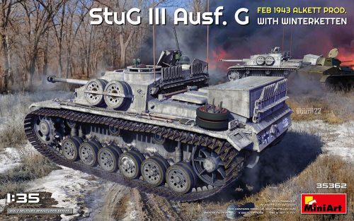 MiniArt - StuG III Ausf. G Feb 1943 Alkett Prod. with Winterketten