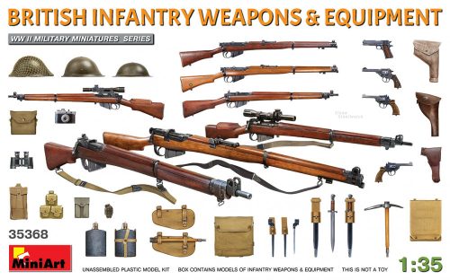 Miniart - British Infantry Weapons & Equipment