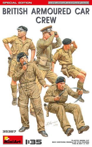 Miniart - British Armoured Car Crew.Special Edition