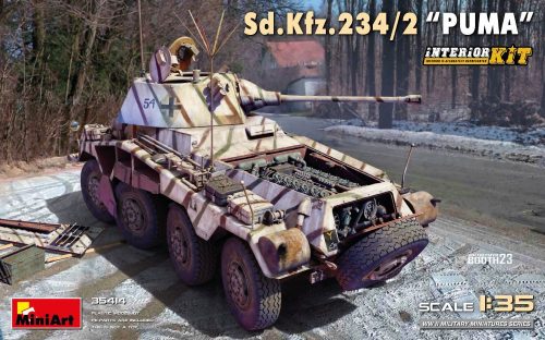 MiniArt - 1:35 Sd.Kfz.234/2 “Puma”. Interior Kit