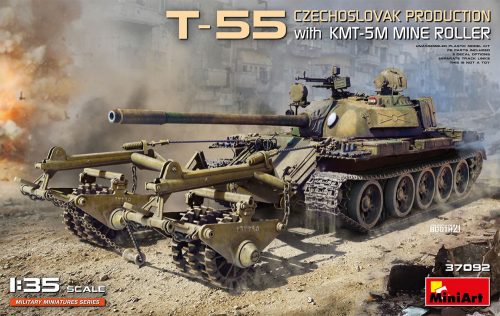 MiniArt - T-55 Czechoslovak Production With Kmt-5M Mine Roller