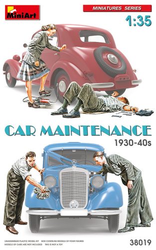 Miniart - Car Maintenance  1930-40s