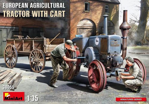 MiniArt - European Agricultural Tractor with Cart