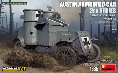 Miniart - Austin Armoured Car 3Rd Series: German, Austro-Hungarian, Finnish Service. Interior Kit