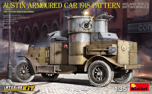 MiniArt - Austin Armoured Car 1918 Pattern. Ireland 1919-21. British Service. Interior Kit