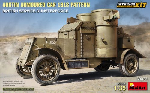 MiniArt - 1/35 Austin Armored Car 1918 Pattern. British Service Dunsterforce. Interior Kit