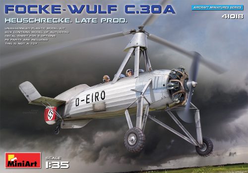 Miniart - Focke-Wulf FW C.30A Heuschrecke. Late Prod